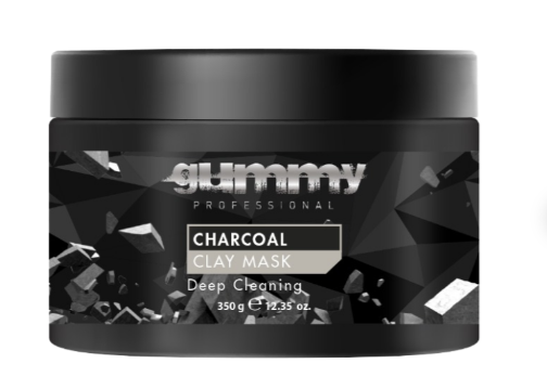 Masque gommeux à l'argile au charbon 350ml